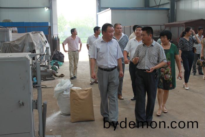 市政协领导到博阳机械调研指导工作