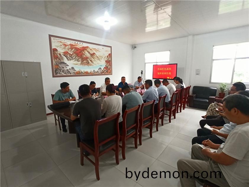 博阳机械“传承红色基因,发挥表率作用”主题党日活动圆