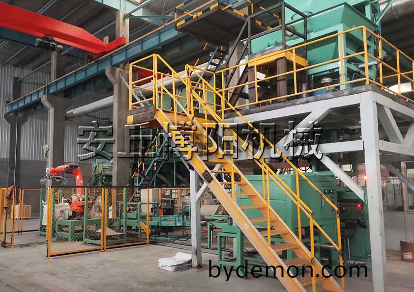 安丘博阳机械有机肥料全自动包装机提高效率节省人工