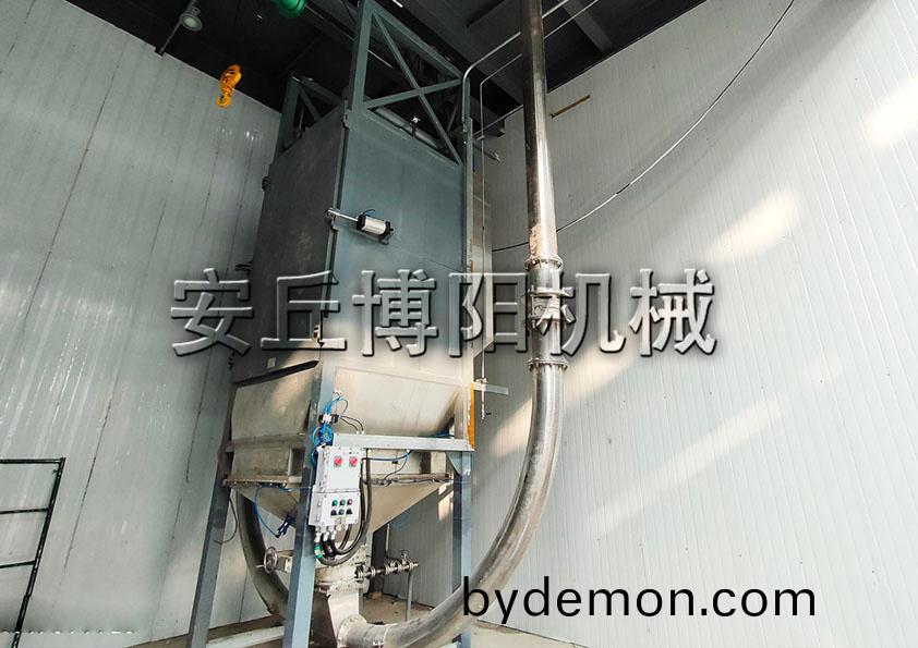 氢氧化钠吨包拆袋机的具体操作流程