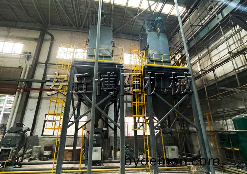 尿素颗粒吨包破包机拥有高度自动化作业能力