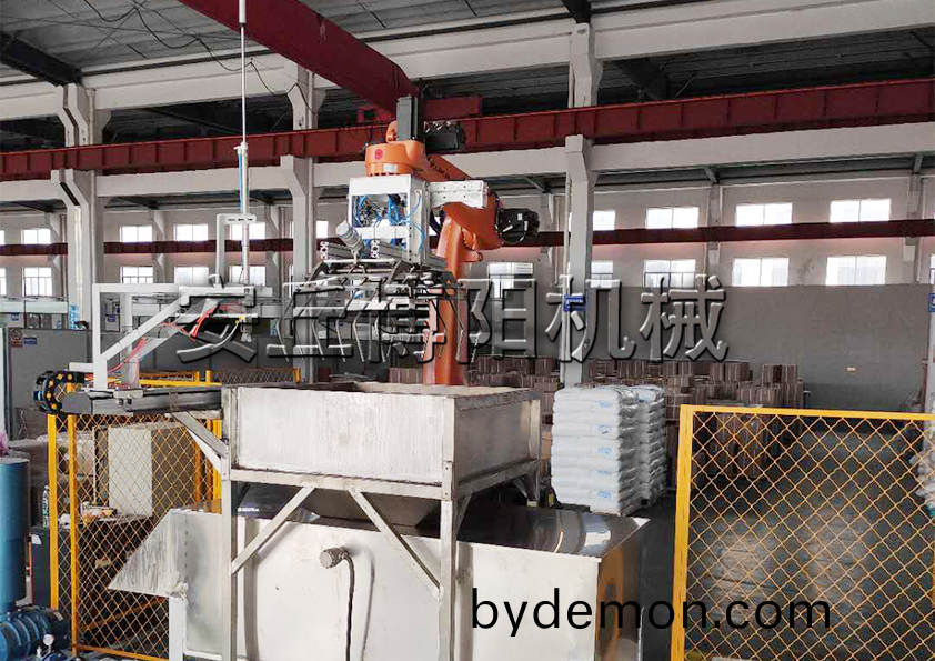 关于铝粉全自动拆垛拆包机的优势