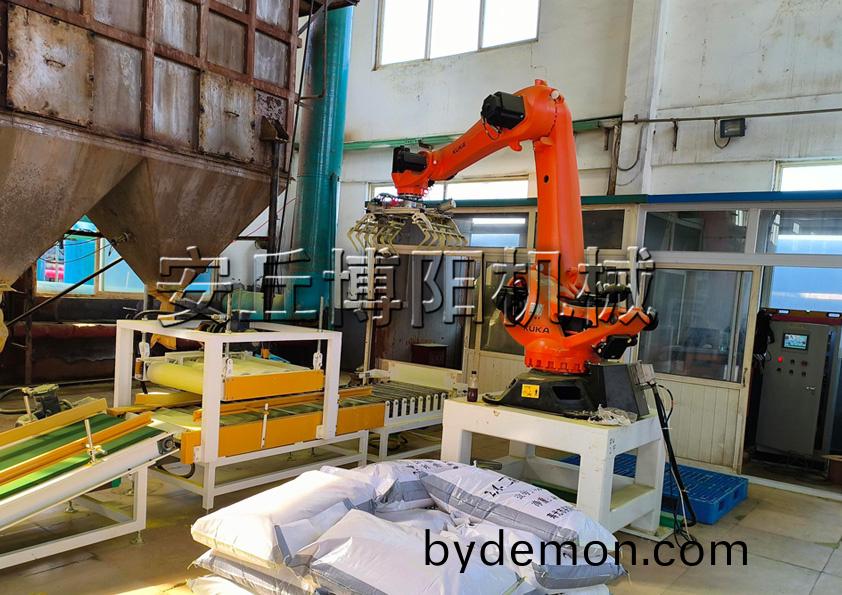 饲料原料全自动码垛机 自动码垛机的优势