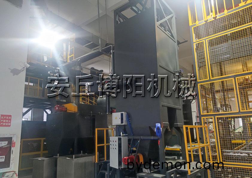 飞灰吨袋拆包机 无尘吨袋破袋机工艺流程