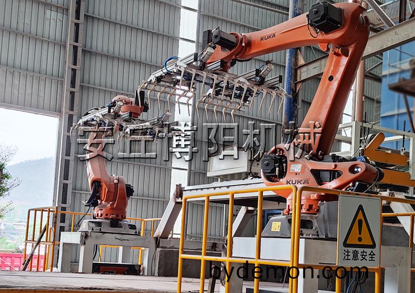 尿素自动装车码垛机提高物流效率的同时降低物流成本