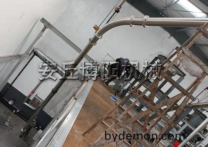 橡塑粉管链粉体输送机 管链机可根据需求定制方案