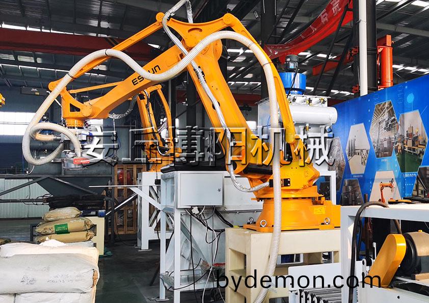 碳酸钙自动拆包机械手 全自动拆袋机的工作流程