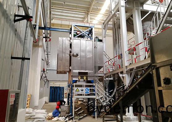 为什么矿粉吨袋拆袋机能够无尘拆袋作业?