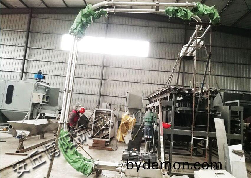 氯化钡管链式输送机为什么可以无尘输送?