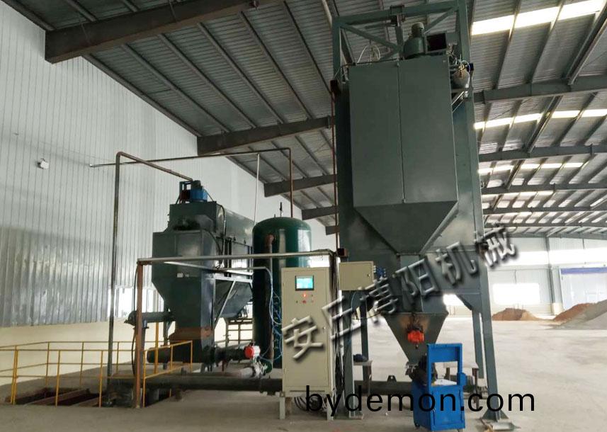 石灰石粉吨袋拆包机是如何工作的?