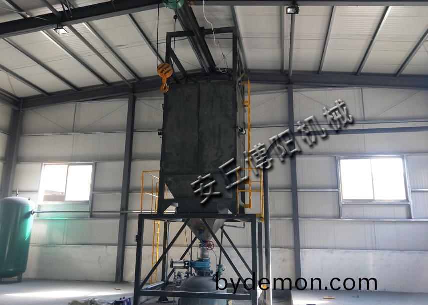 石粉吨袋拆包机实现吨袋无尘卸料