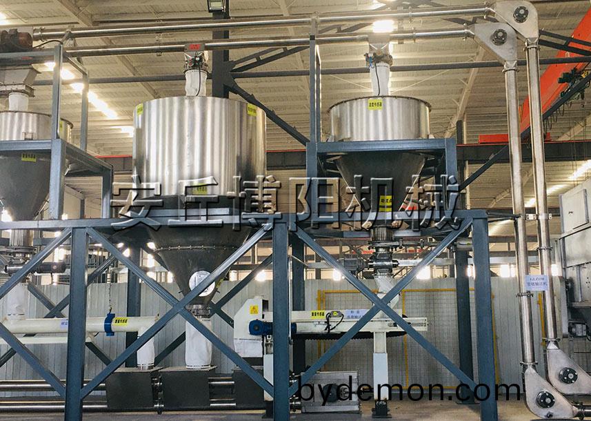 安丘博阳化工粉料管链输送机为啥受到各行业广泛欢迎?