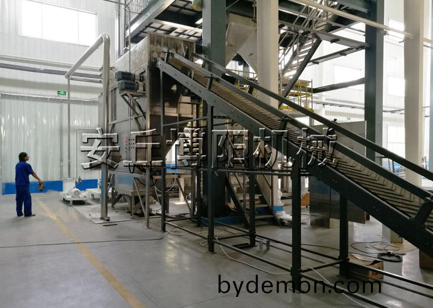 安丘博阳机械纯碱粉自动拆包设备的作业过程是怎样的呢?