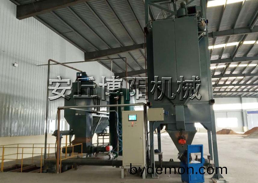 石灰粉吨袋拆包机是如何工作的?