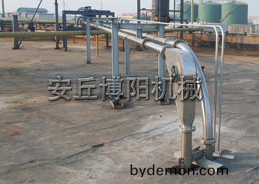 氯化钙管链式输送机 管链粉体输送机如何布置?