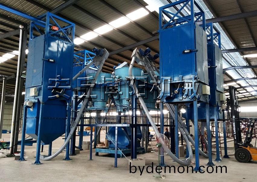 滑石粉吨袋破袋机的配套设备有哪些?