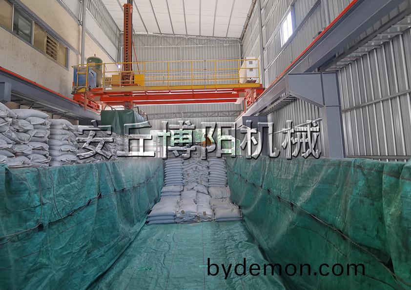 赖氨酸全自动装车机 桁架式自动装车机工艺路线和参数