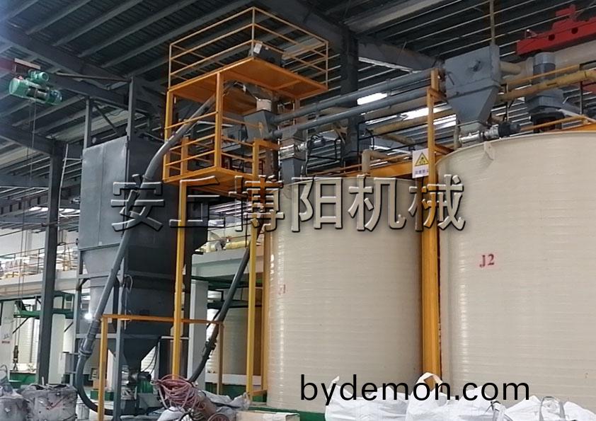 合金颗粒吨袋拆包机的工作原理和产品特点