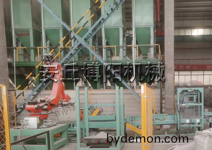 浇注料全自动包装码垛机的特点主要有哪些呢？