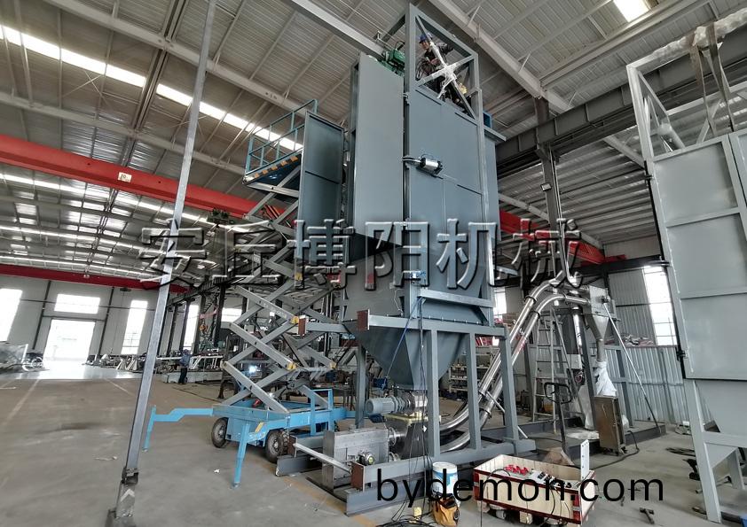 1吨铝灰吨袋破袋机无尘 吨袋拆包机防止粉尘外泄