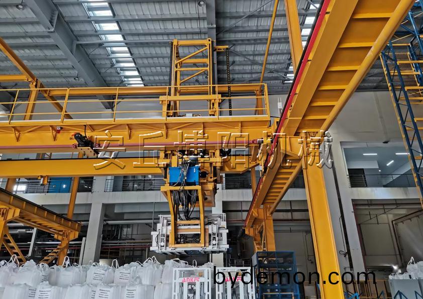 活性炭吨袋自动装车机 1吨粉体吨袋自动装车机流程