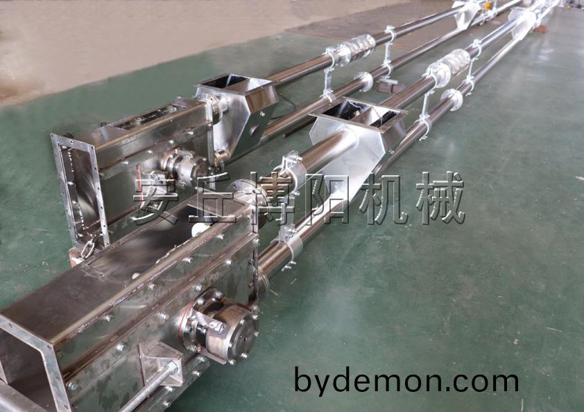 碳酸氢钠管链式输送机 无尘管链输送机性能特点