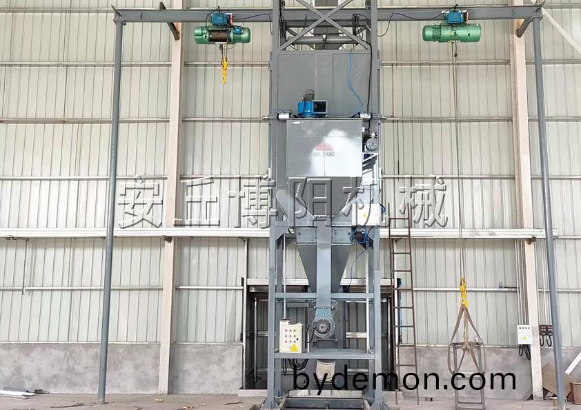 漂白粉吨袋拆袋机的工作流程和设备特点是什么?