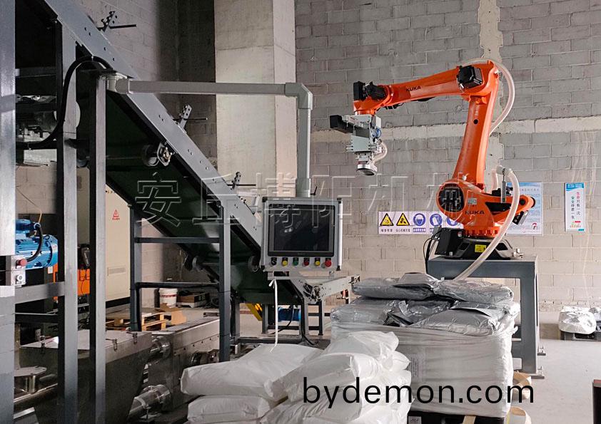 氧化锌粉全自动拆包机械手的工作流程和特点是什么?