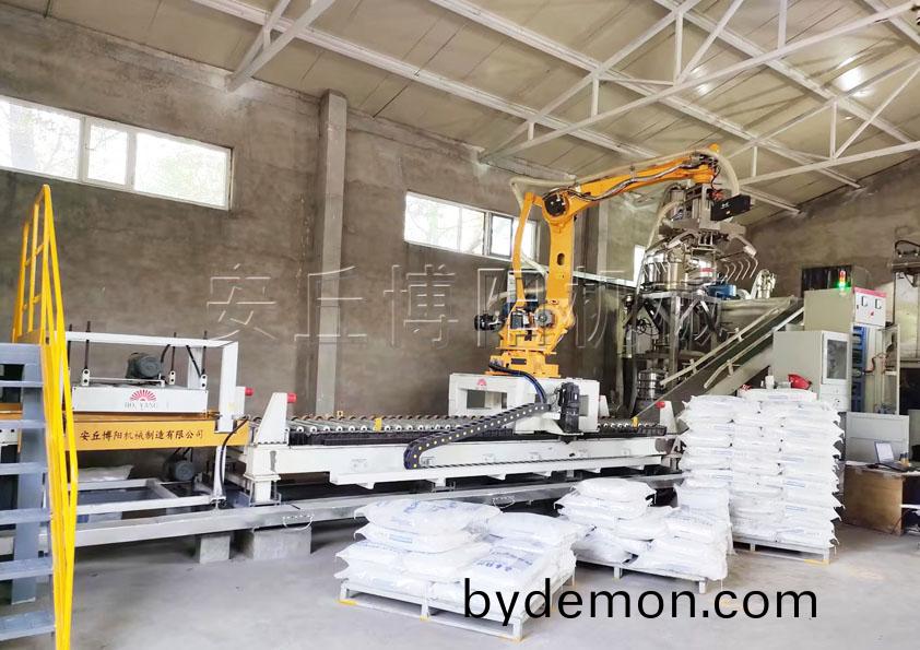 封尘剂自动拆包机械手如何做到无需人工操作?