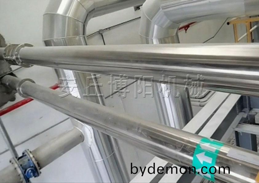 塑料粉管链输送机的工作原理 管链式输送机性能特点