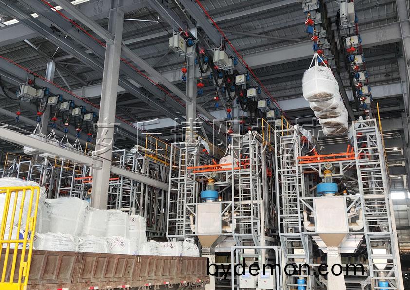 颗粒料全自动吨袋破袋机适用工况和行业有哪些?