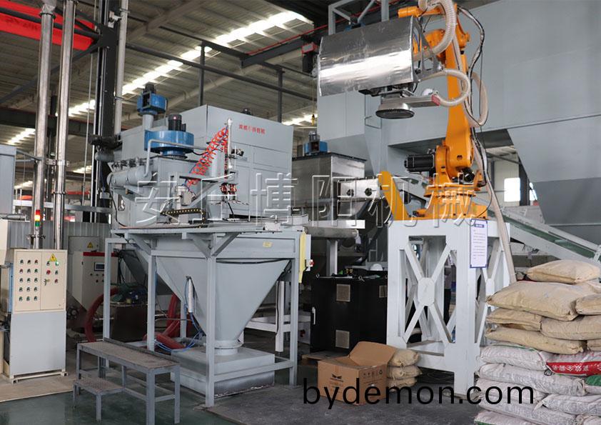 塑料颗粒自动拆包机械手 全自动拆包机器人的产品特点