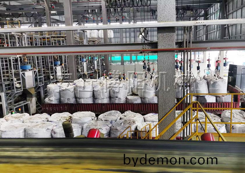 颗粒全自动吨包拆包机 粉粒料全自动吨袋拆包机优势