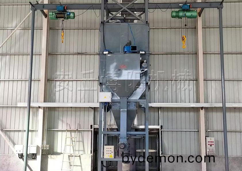 纯碱吨袋拆包机的工作流程主要分为几个步骤?