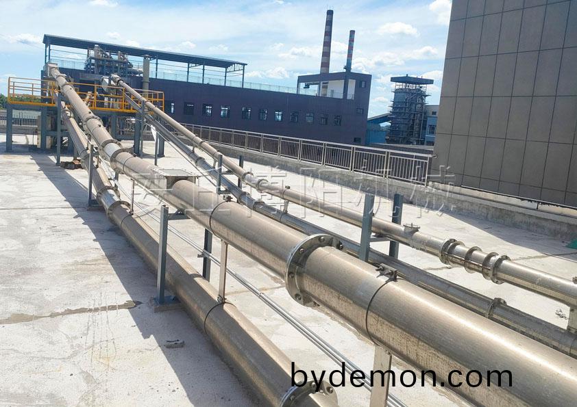 PVC粉管链式输送机工作原理 管链式粉料输送机工作优势