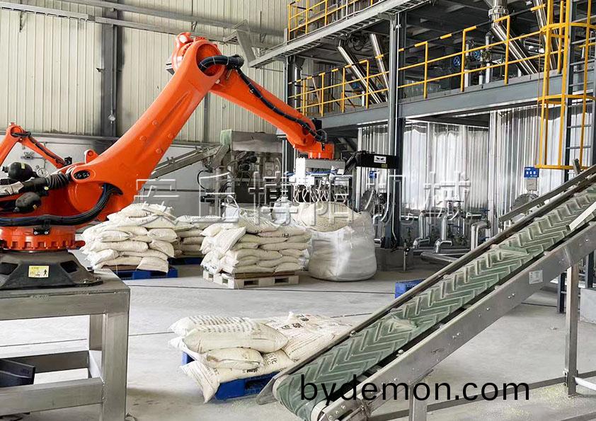 硫铵全自动拆包机械手的工作流程和未来发展前景是什么?