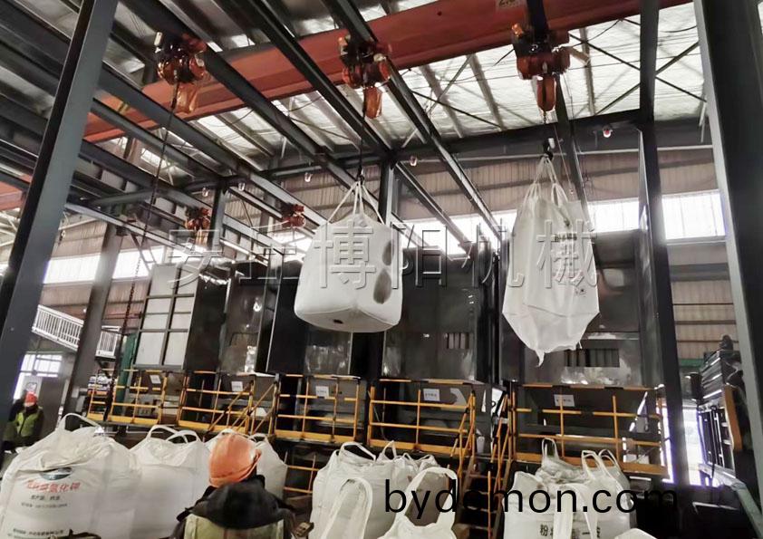 氯化钠吨袋破袋机核心组成 无尘吨袋拆包机主要特点