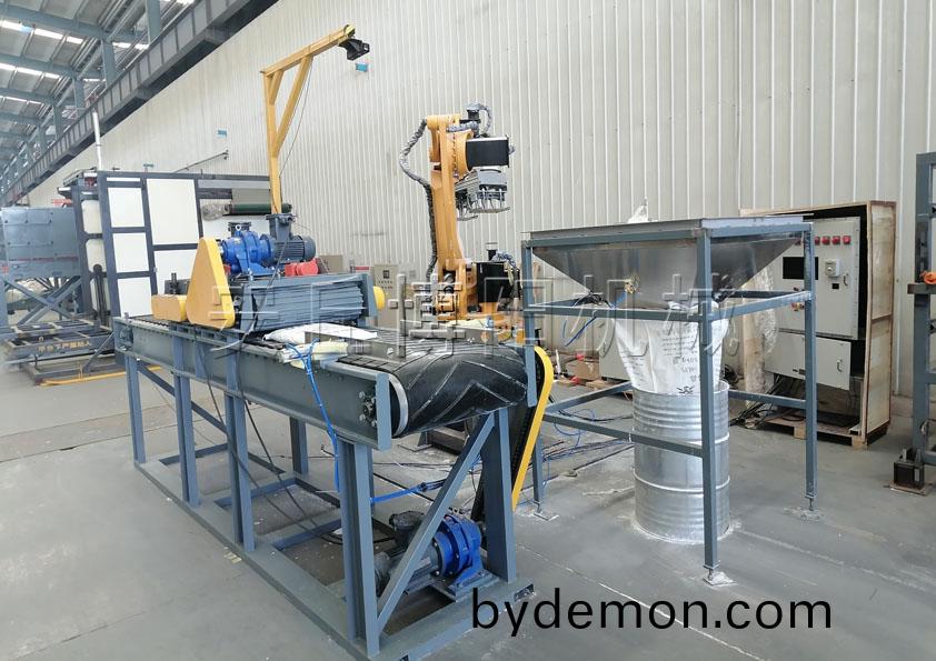 工业萘自动拆袋机械手的性能优势是什么?