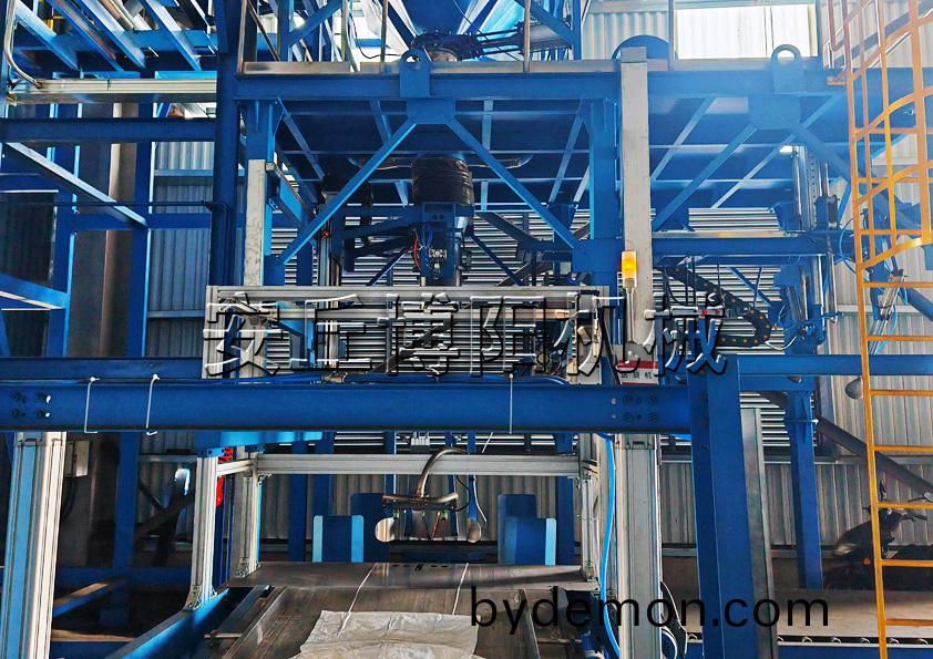 山东纯碱全自动吨袋包装机 1吨碱粉全自动吨包包装设备优势